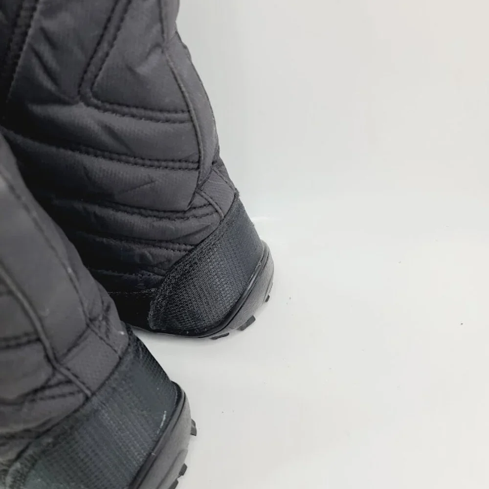 Columbia Girl's Black Minx Mid Lii Omni-Heat Wp Mid-Calf‎ Snow Boot Size 7